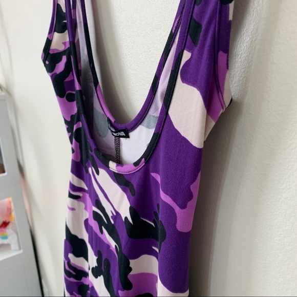 Fashionnova camo jumper dress and top - Picture 7 of 9